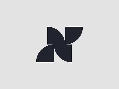 Minimal Letter N branding creative design graphic design illustration logo logo design logotype vector