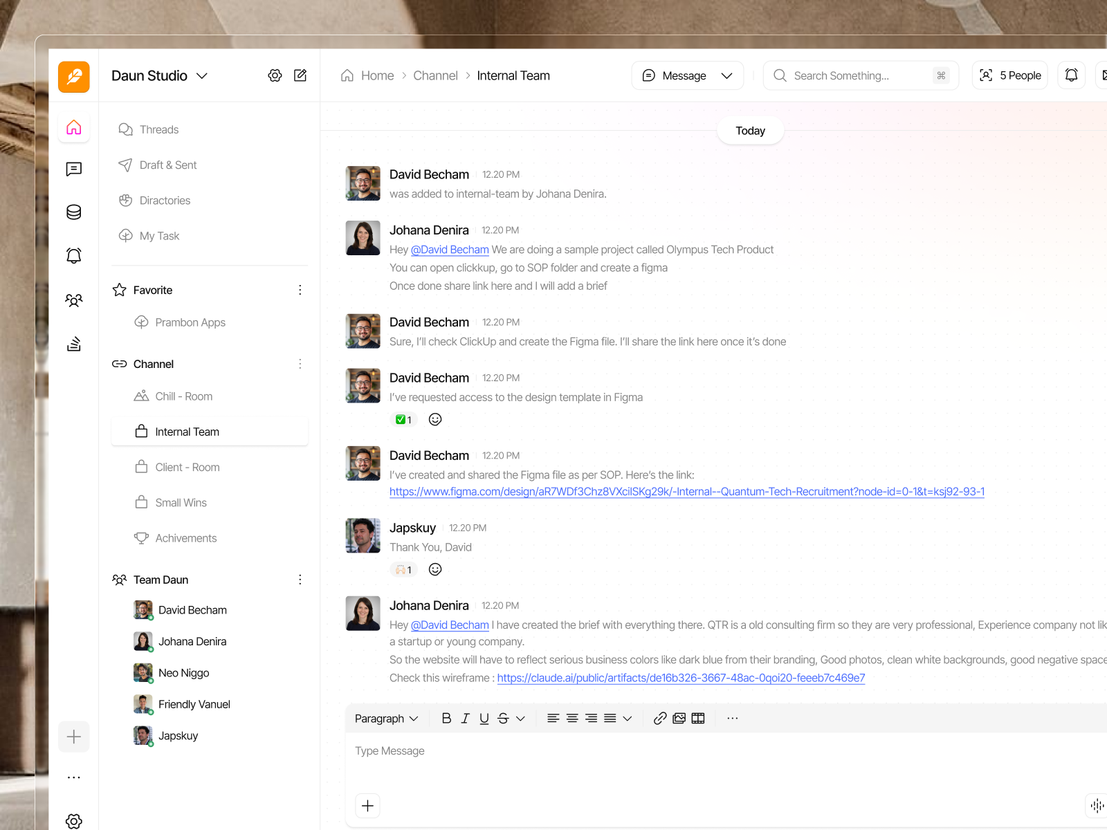 Team Collaboration - Dashboard branding clean collaboration cool dashboard design illustration lightmode logo slack team teamate ui uiux ux