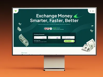 Velox - Currency Exchange Website UI UX agency website mockup prototype ui ui ux design website design wireframe