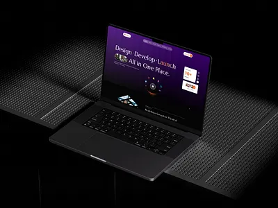 Nexus - Digital Agency Website UI UX branding graphic design logo ui website design