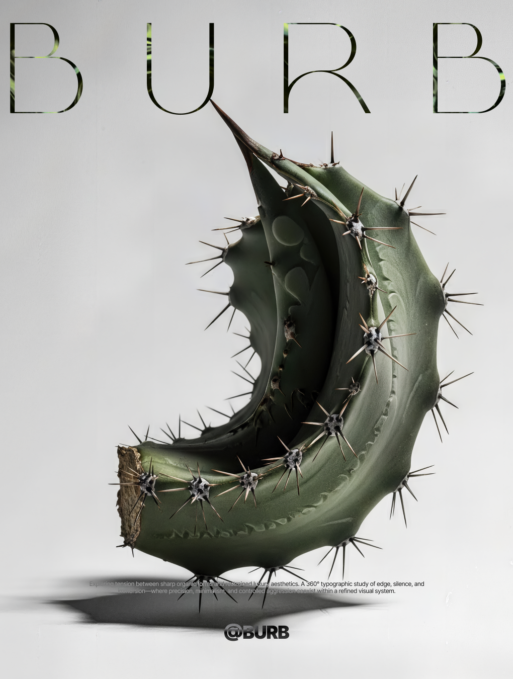 BURB burb concept graphic design immersive. logo minimaldesign motion graphics rd