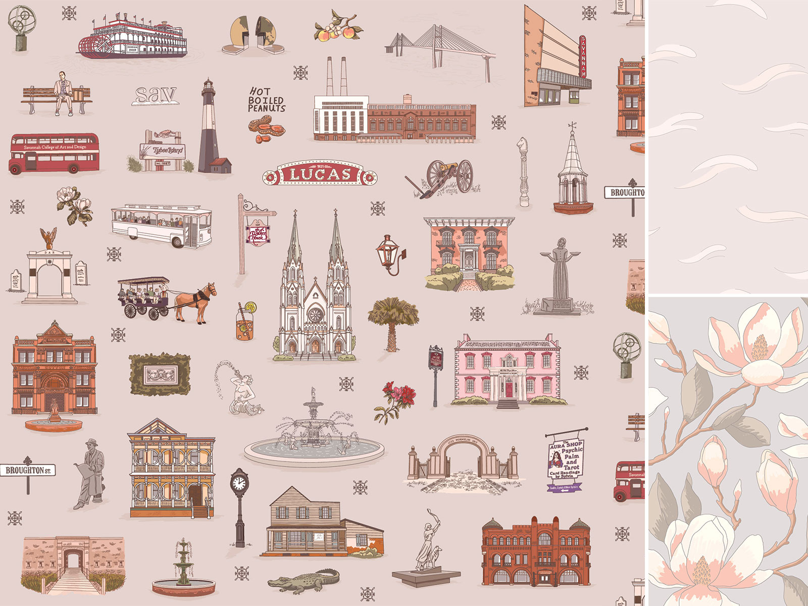 Savannah Storybook — Illustration & Pattern System