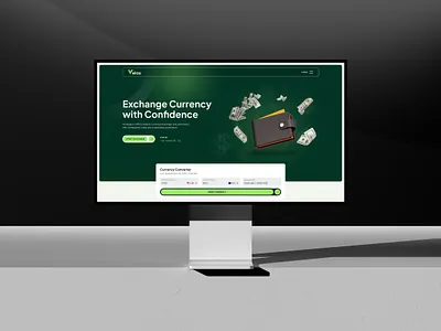 Velox - Currency Exchange Website UI UX agency website ui website design