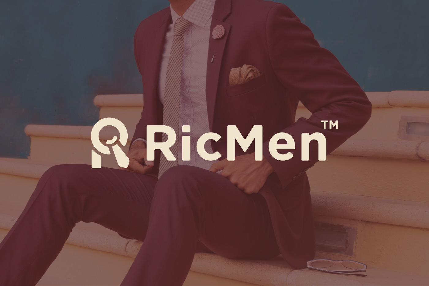RicMen™ | Luxury Logo & Brand Identity Design apparel boutique logo branding clothing clothing brand logo clothing logo fashion fashion brand fashion brand logo icon logo logomark logos logotype luxury logo modern logo r logo r tie logo retro streetwear
