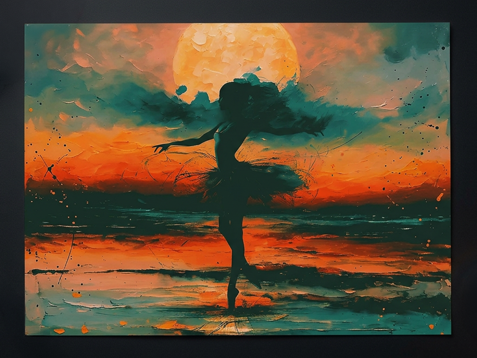 Twilight Pirouette - Mystical Ballet Illustration aiartwork balletart dancerdesign elegantballet fantasyprint mysticalwallart nightskydance pirouetteposter purpleaesthetic twilightfantasy