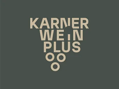 Karner Wein Plus branding logo spirits wine