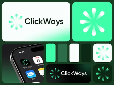 ClickWays Logo Design agency logo arrow logo branding click logo creative logo fintech logo icon letter c logo logo design modern logo professional logo smart logo thanking visual identity way logo website logo