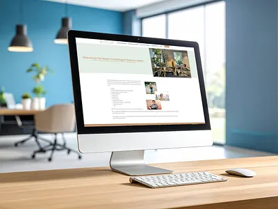 Weston Psychology & Wellness Center graphic design logo website design wordpress