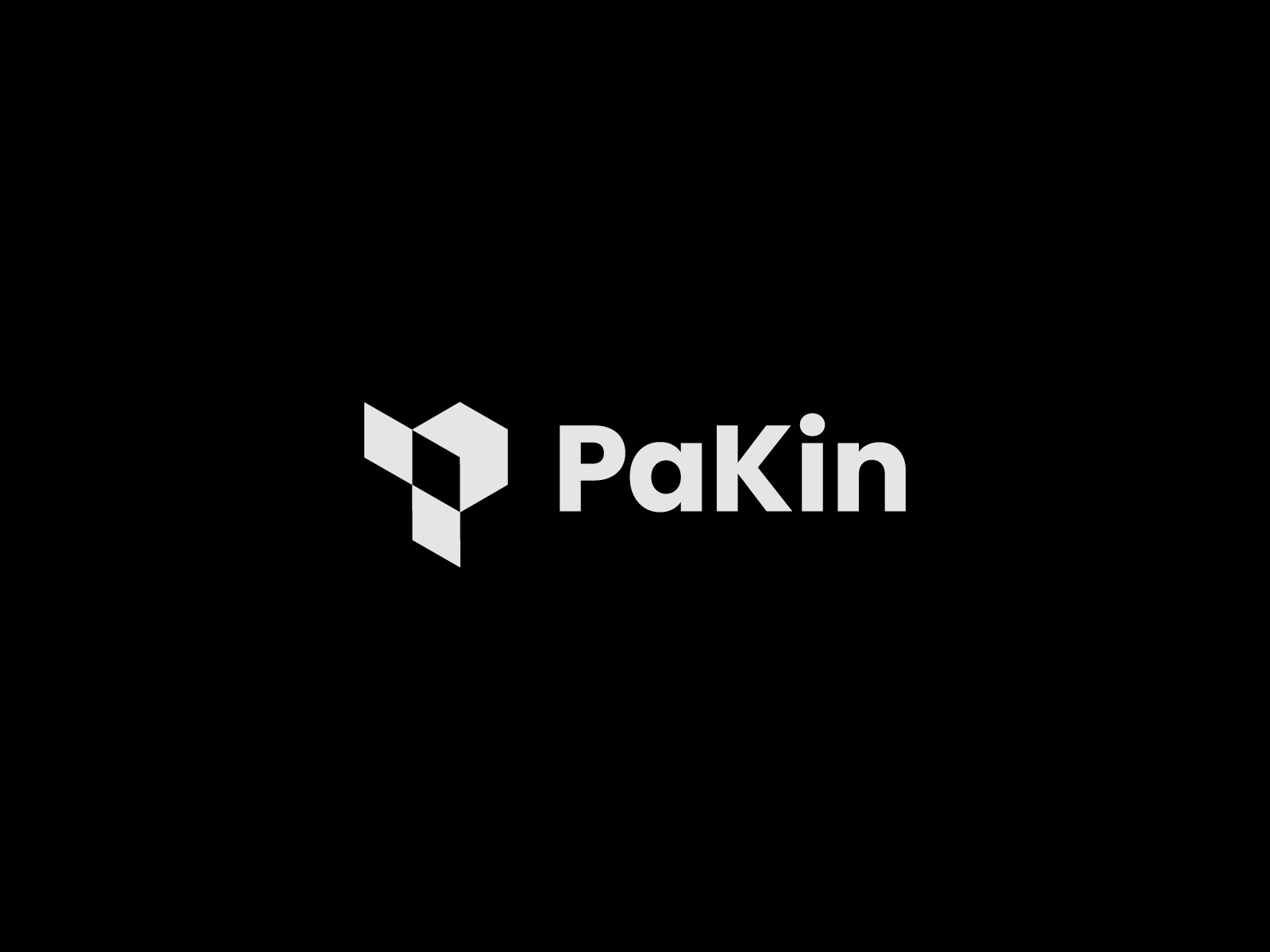 PaKin — Packaging Logo Design branding brandmark graphic design letter p logo logo design p box logo p logo packaging logo