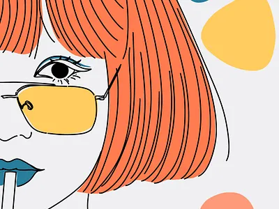 Line Art Portrait design digital art graphic design illustration line line art minimalist one line portrait vector