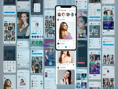 Complete UI/UX Flow: Short-Video & Social Media App dailyui dribbble gaminglive ui instagram ui live game ui livestreaming mobileapp productdesign short video ui design shortvideosappui social ui socialmediaapp tiktok tiktokappui uiux userexperience videostreaming
