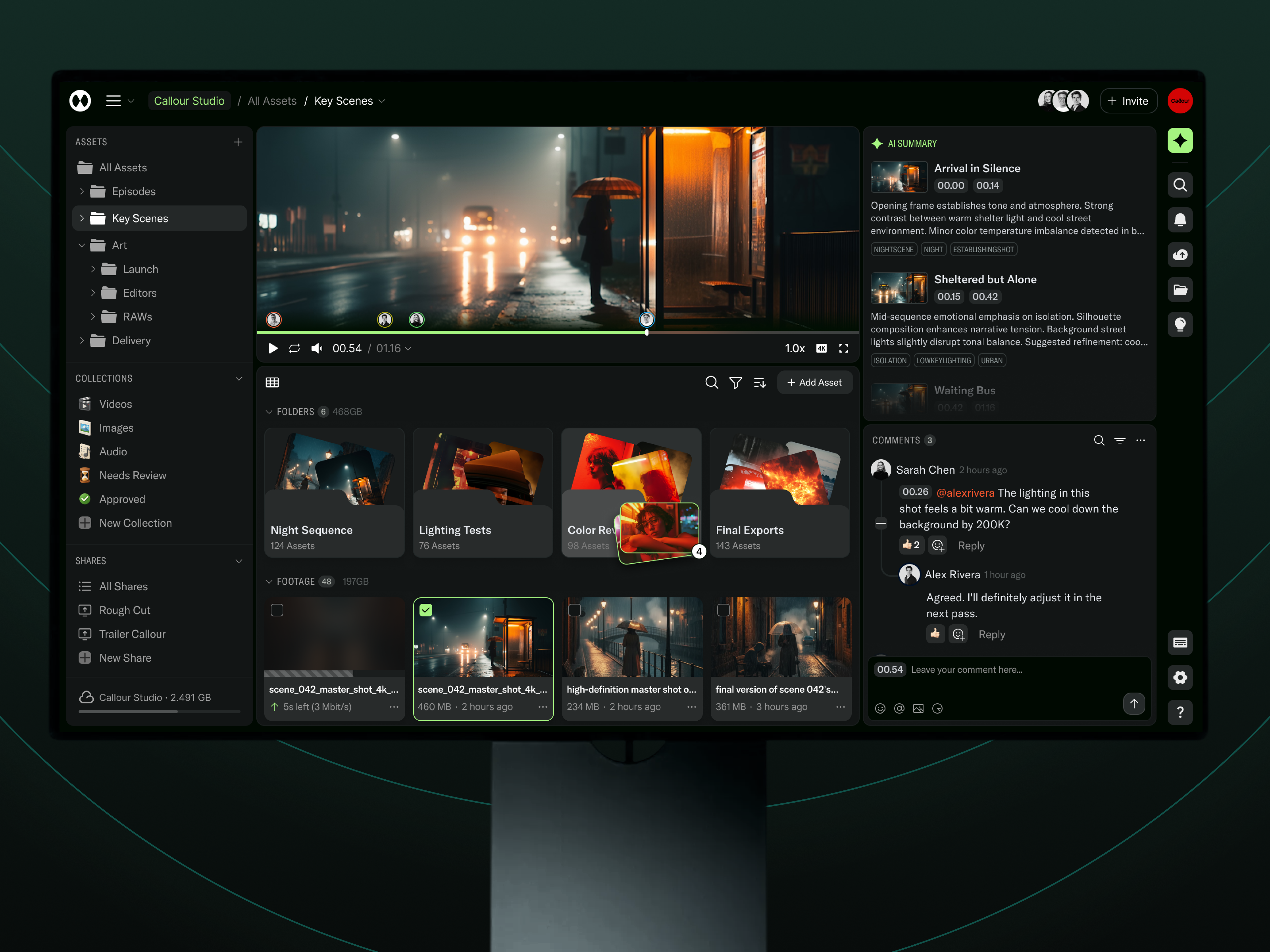 Example of Movie Production Dashboard