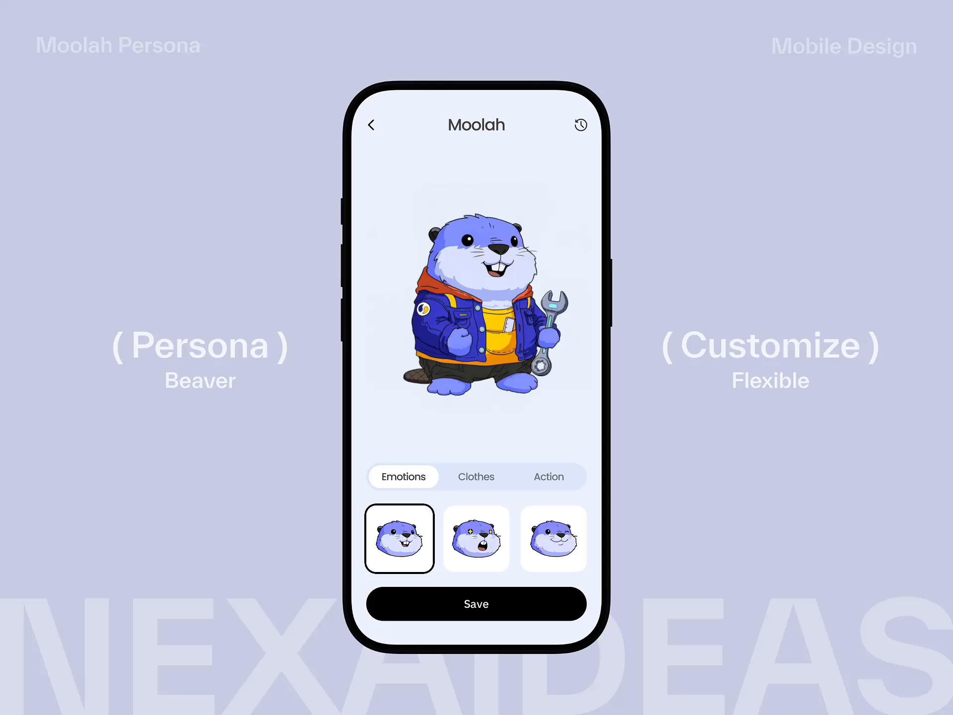 Moolah — Interactive Character Customization System