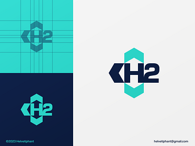 H2-Letter Mark - alt. version abstract logo arrows logo bold logo concepts brand design branding creative logo designs h2 logo hydrogen logo icon letter h logo letter mark logo logo logo design logo design grid logotype minimalist logo modern logo negative space logo renewable energy logo typography