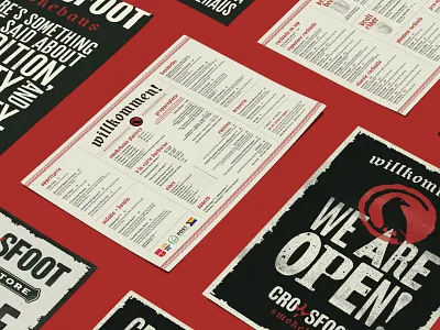 Restaurant Brand Identity Design for BBQ Concept apricot creative studio bbq branding creative creative studio design graphic design illustration logo restaurant