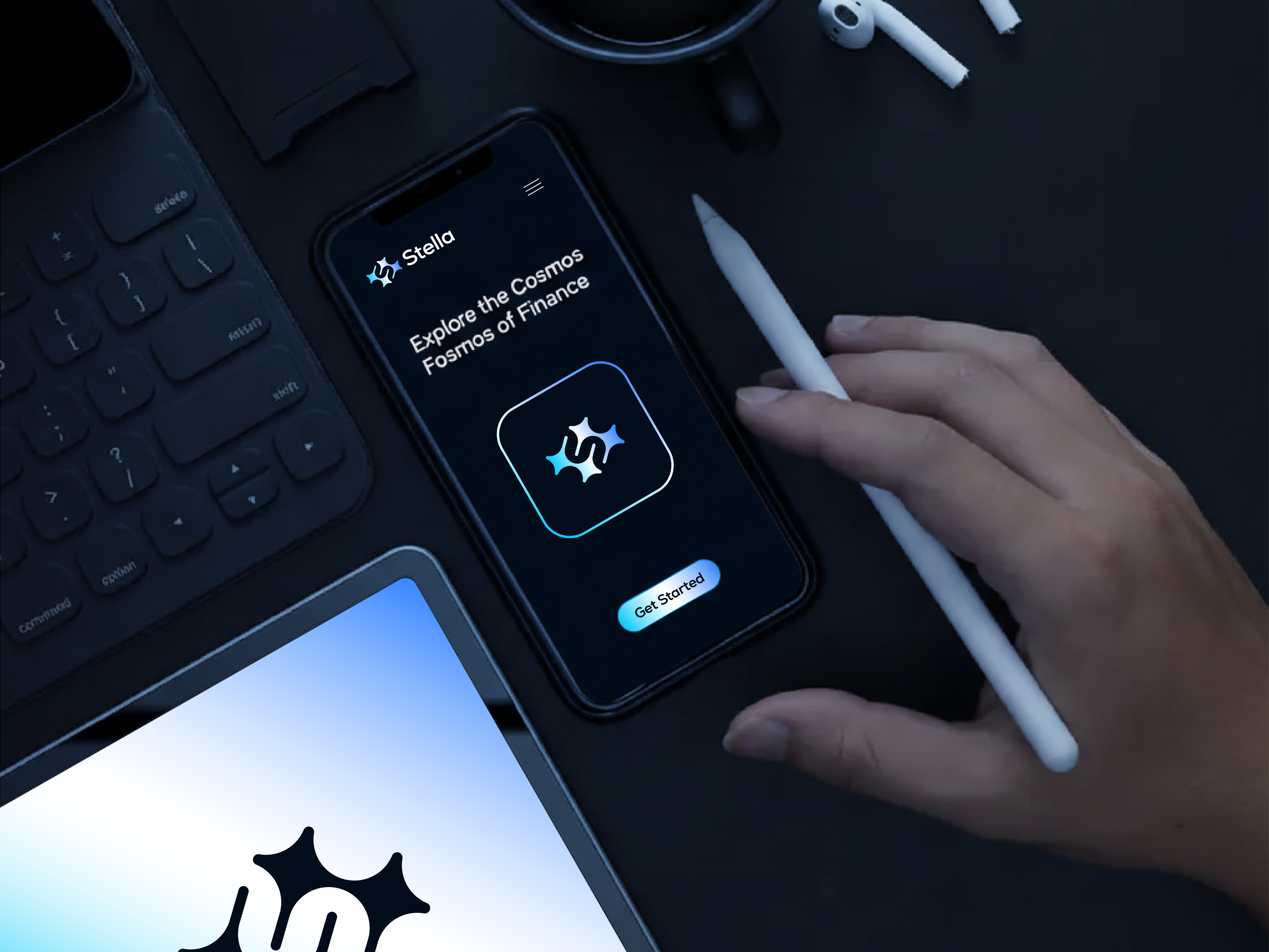 Stella | Finance Branding & Strategy animation app icon brand identity brand mark branding design finance logo flow logo grid logo logo logo design logo symbol modern s logo startup branding startup logo tech logo web design web logo