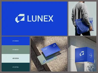 LUNEX | Branding & Visual Identity branding brandstrategy creativedirection logodesign modernbrand real estate logo visualidentity