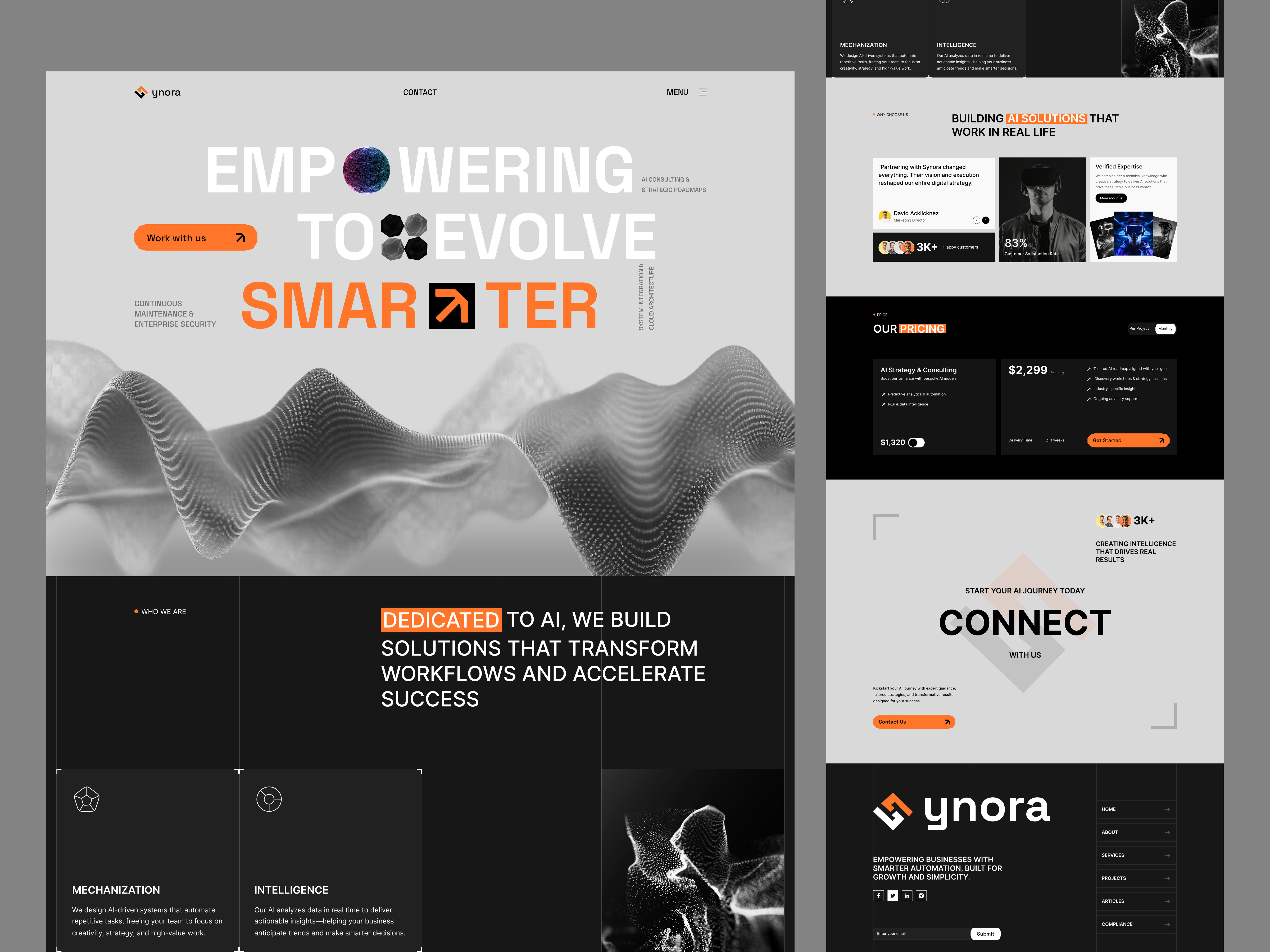 Example of Landing Page Design | Website Design 