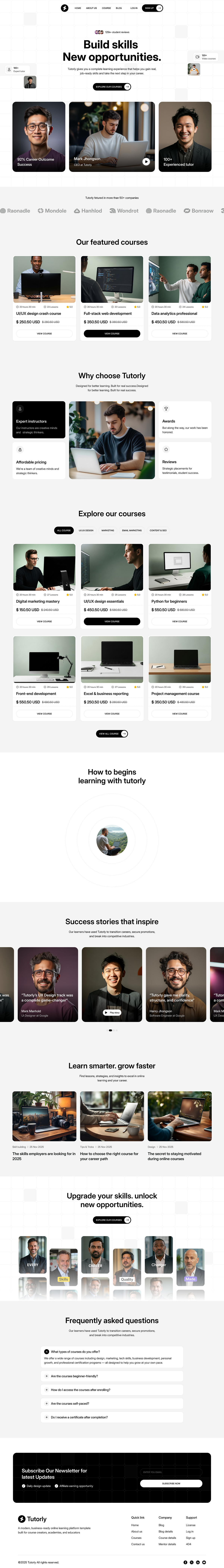 Tutorly — Powerful CMS for Online Courses 🎓 Image 4