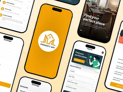 🏡 Elevating the Way You Find Home aorc app branding graphic design logo typography ui website