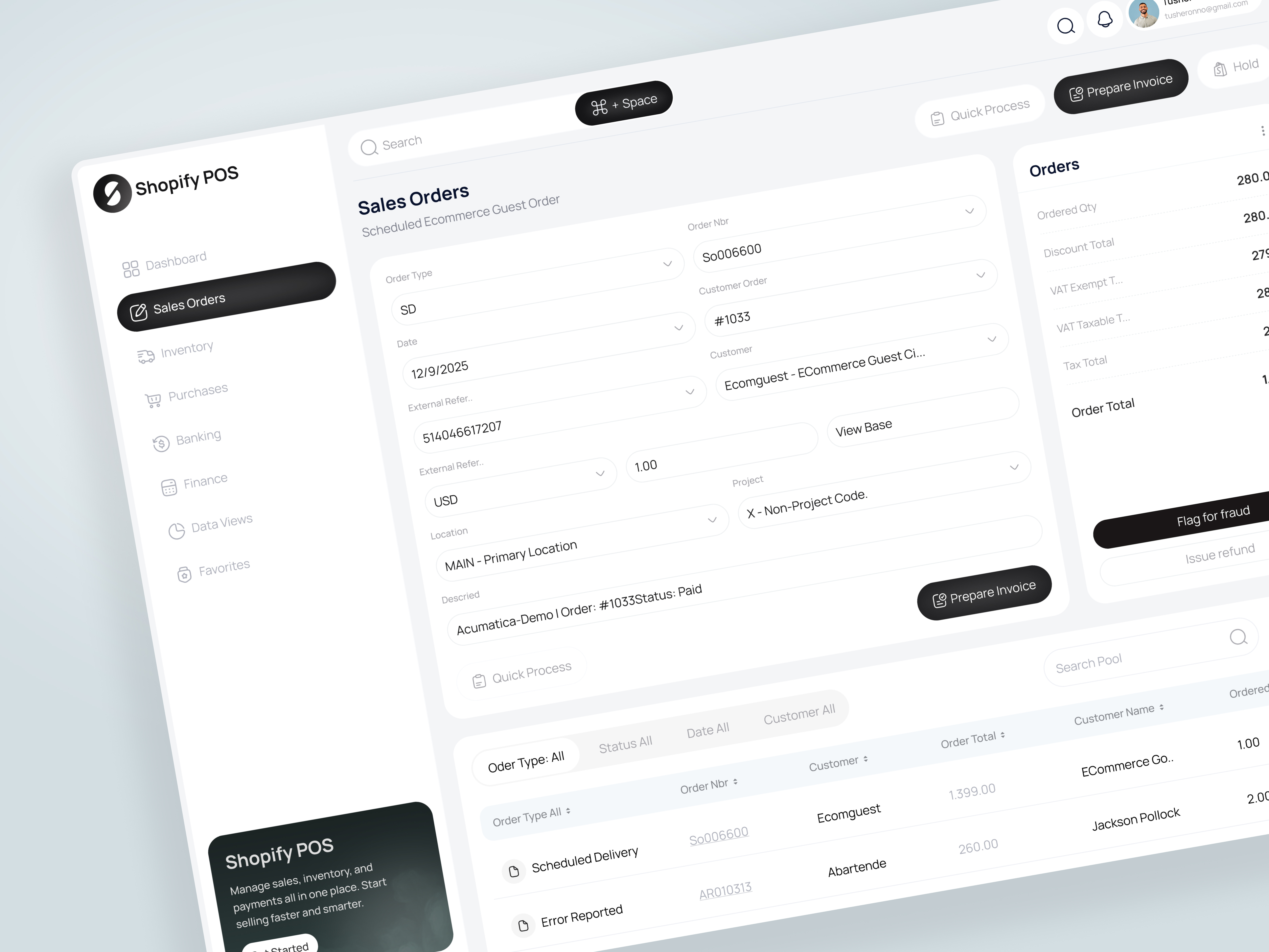 Orders and invoices dashboard dashboard figma filters invoices navigation order dashboard order details orders pos pos dashboard pos design pos system saas sales sales dashboard sales performance sidenav ui design ux design website