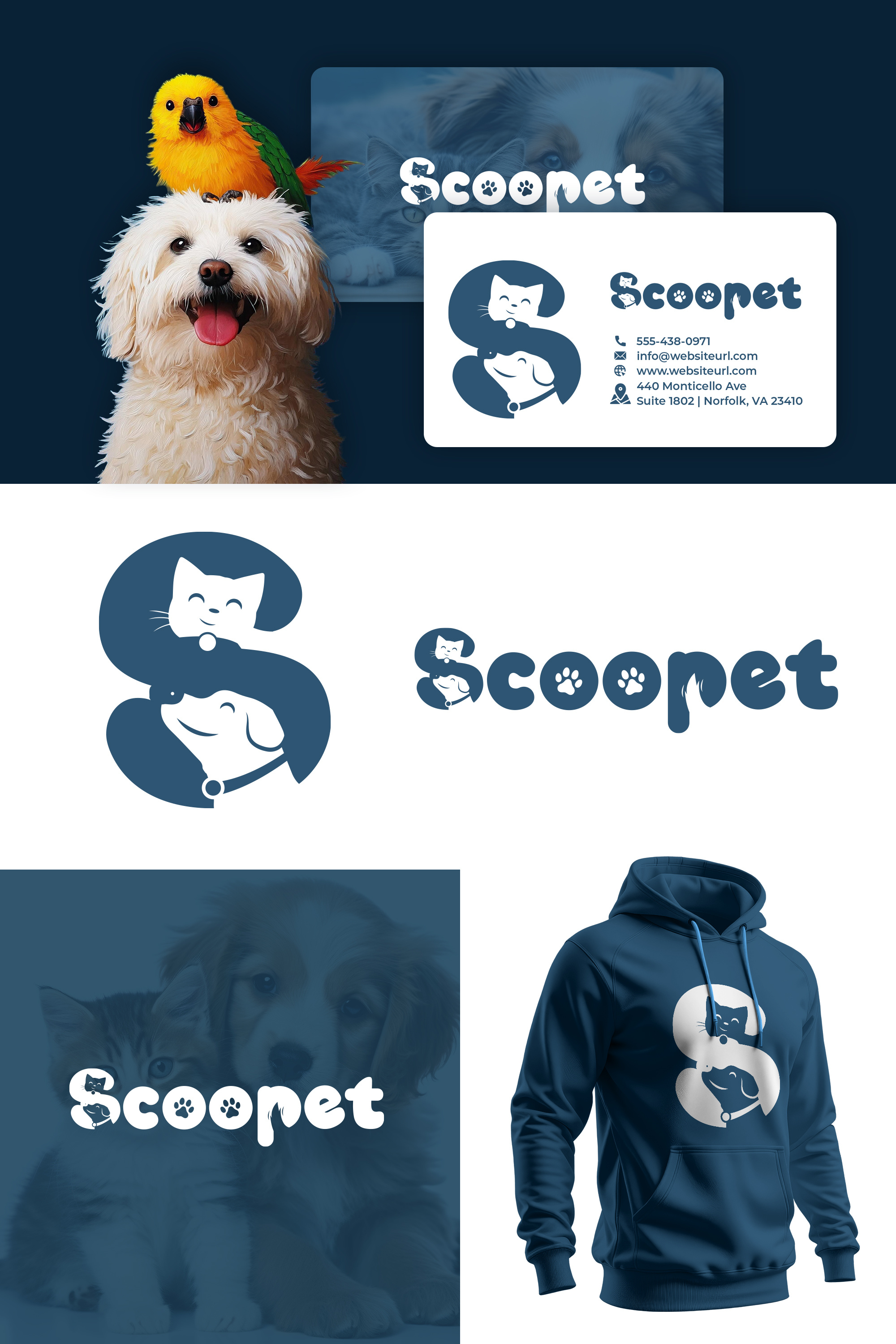 Example of scoopet branding (not used)