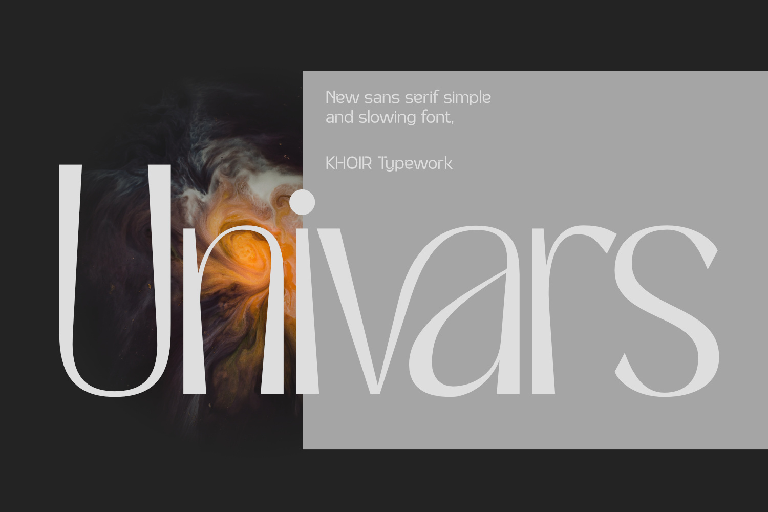Univars - Sans Serif Simple astrological font astronomy branding design editorial font font galaxy font graphic design logotype new font quirky font sans serif solar system stylish font typeface typography universe