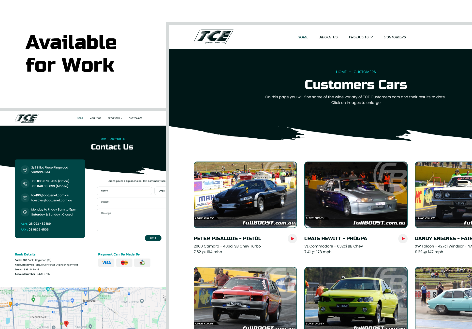 Example of Landing Page Design For Product
