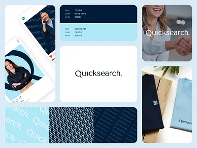 Quicksearch Logo + Brand brand development brand guidelines brand identity brand strategy branding corporate identity creative direction custom logo graphic design identity design logo design logo designer logo mark logotype minimal logo modern logo monogram symbol design typography visual identity