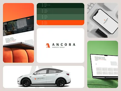 Ancora Property Group brand development brand guidelines brand identity brand strategy branding corporate identity creative direction custom logo graphic design identity design logo design logo designer logo mark logotype minimal logo modern logo monogram symbol design typography visual identity