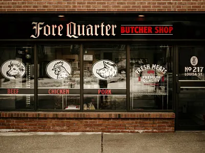 Butcher Shop Brand Identity & Packaging Design apricot creative studio branding butcher shop creative creative studio design graphic design illustration logo