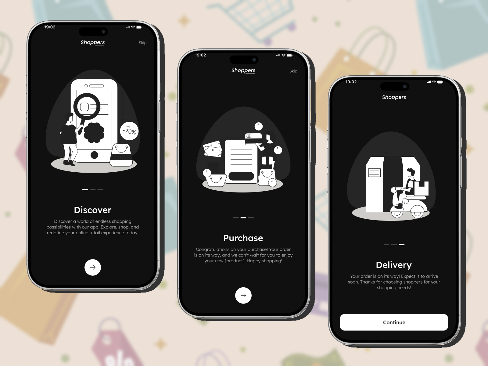Example of Mobile App UI UX Design