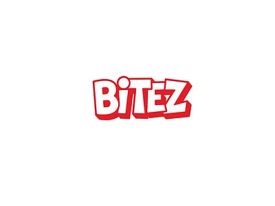 Bites Typography Logo branding graphic design logo