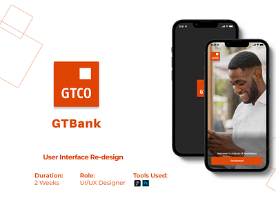 GTBank UI Redesign branding design ui ux