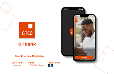 GTBank UI Redesign branding design ui ux