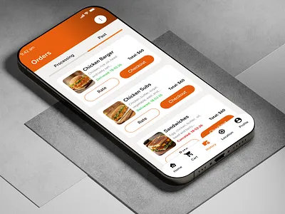 Online Food Ordering Mobile App UI UX Design. food app food app multi restaurant food booking app food delivery app food marketplace food menu app food order app menu app mobile app multi restaurant app online food ordering app ordering app