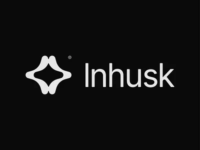Logo Motion Design | Inhusk app design astrology app astrology logo black branding brands cosmic design cosmo dark design dark logo heli studio logo logo type logos motion graphics simple symbole transition ui vector