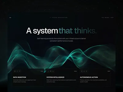 AI Analytics platform — Dark UI ai analytics clean concept design dark ui dashboard design figma