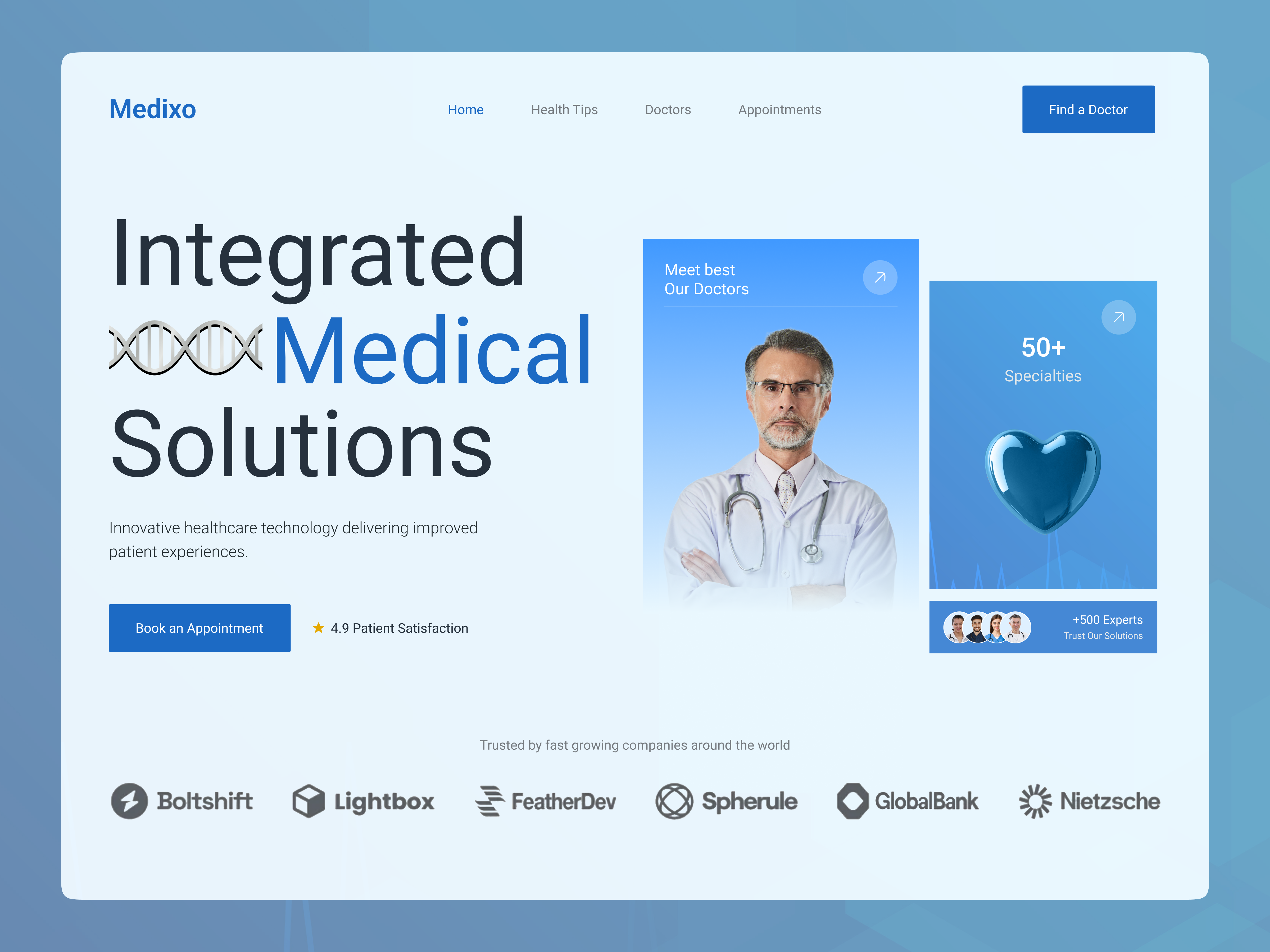 Medical Website Design | Modern Healthcare Experience clinic doctor appointment doctor web doctor website design health care service health care website health wellness healthcare healthtech home page hospitalwebsite landing page medical web medical website medicare medicine modern medical website modernui uiux website design