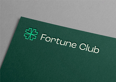 Fortune Club logo & brand identity design brand design brand identity brand identity design branding design graphic design identity design logo logo design logo designer