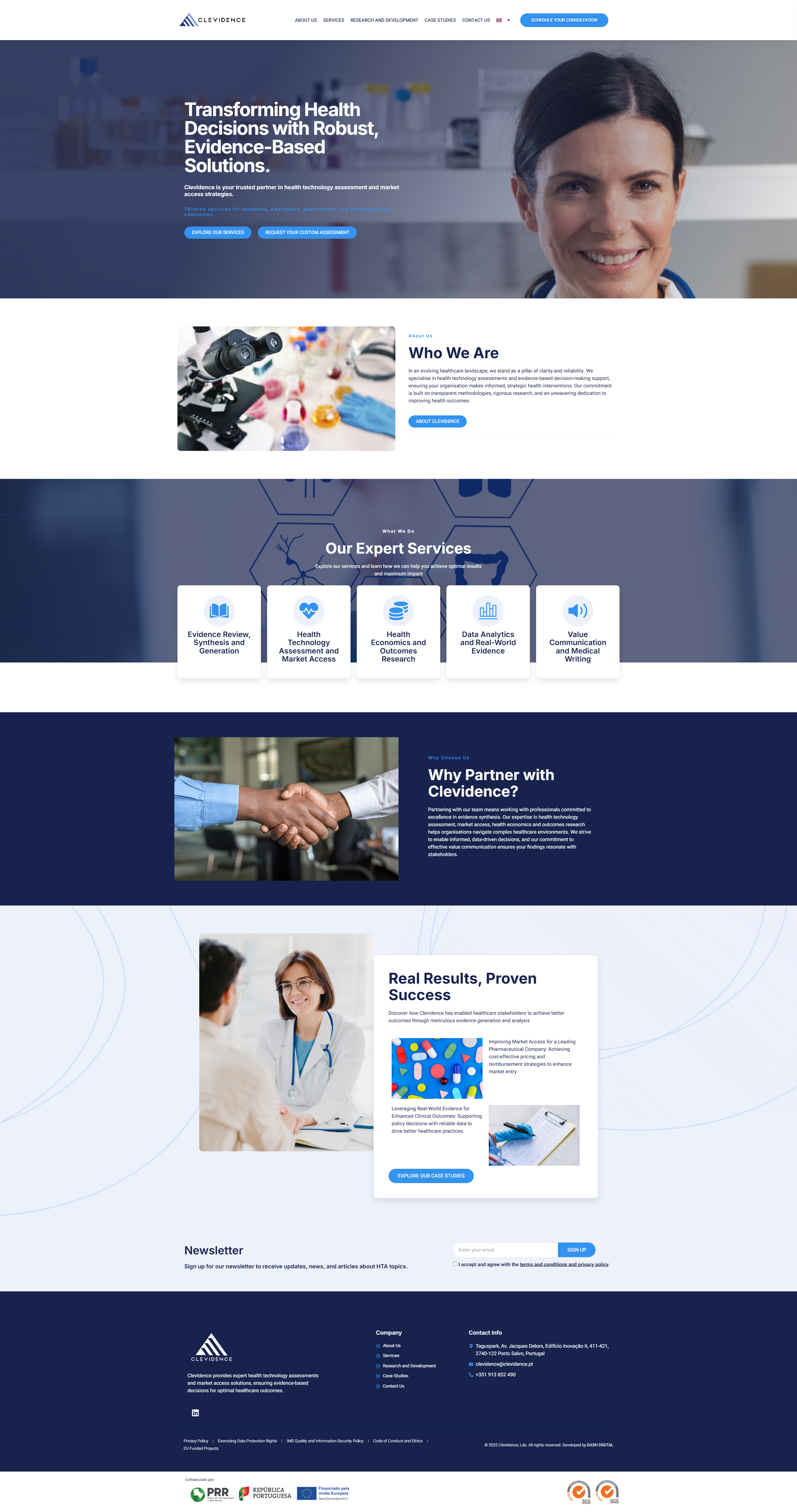 Clevidence - Wordpress + Elementor elementor wordpress