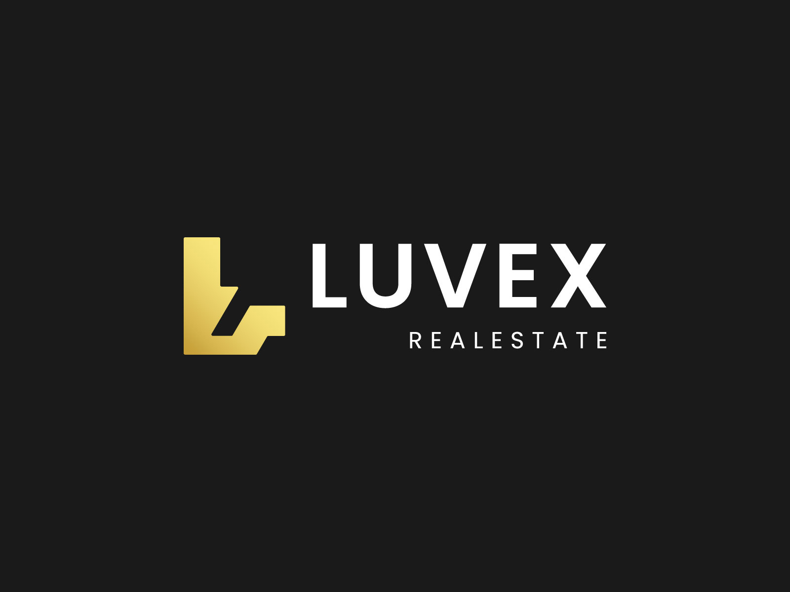 LUVEX Real Estate | Luxury L Letter Monogram Logo Design brandidentity branding branding design creative logo developer logo l logo logo logo trend 2026 logodesign logotype luxury logo luxury real estate luxury real estate logo minimal logo modern logo property branding real estate brand logo real estate business logo real estate logo startup logo
