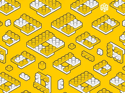 Impossible LEGOs adobe illustrator bricks escher fabrics isometric isometric art isometric grid isometric rules lego loop motion graphics pattern design pieces systematic design tech technical drawing technical graphics technical illustration toys vector graphics