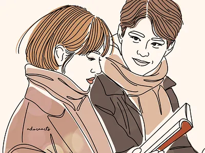 Minimalist Line Art Illustration continuous line design digital art illustration line line art minimalist one line portrait vector