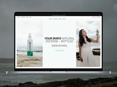 UX/UI eCommerce Redesign to Increase Conversions airy layout branding calming colors clean interface design earthy tones ecommerce figma minimal ui modern typography natural design pastel palette skincare soft aesthetic ui uidesign ux web design website woocommerce