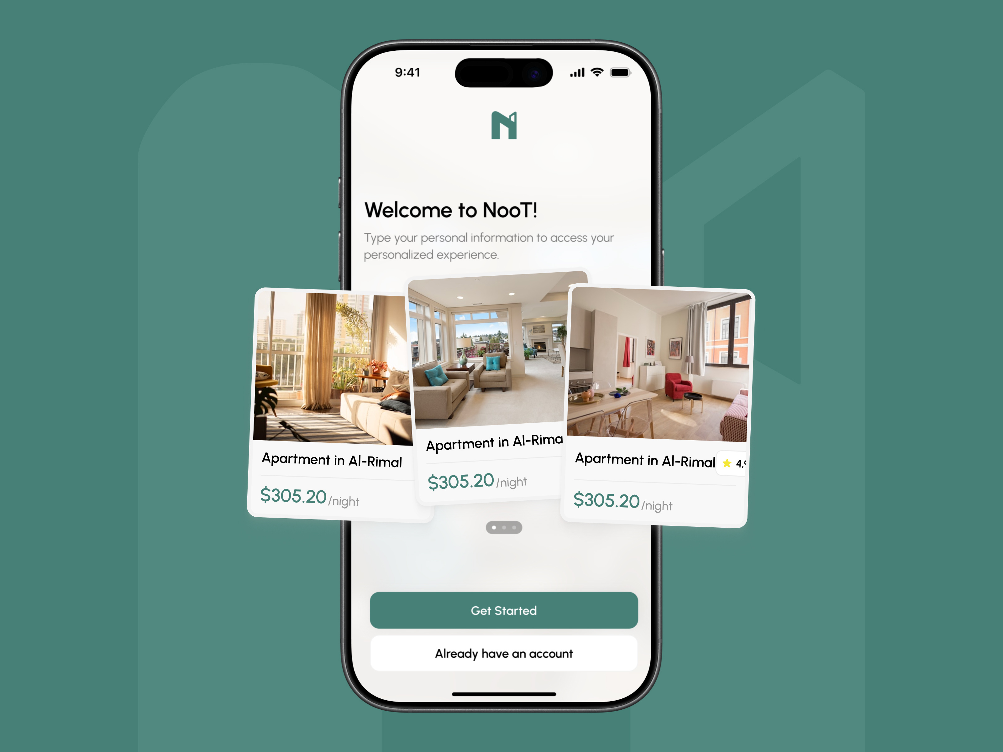Modern UX/UI Redesign for a Rental Marketplace App