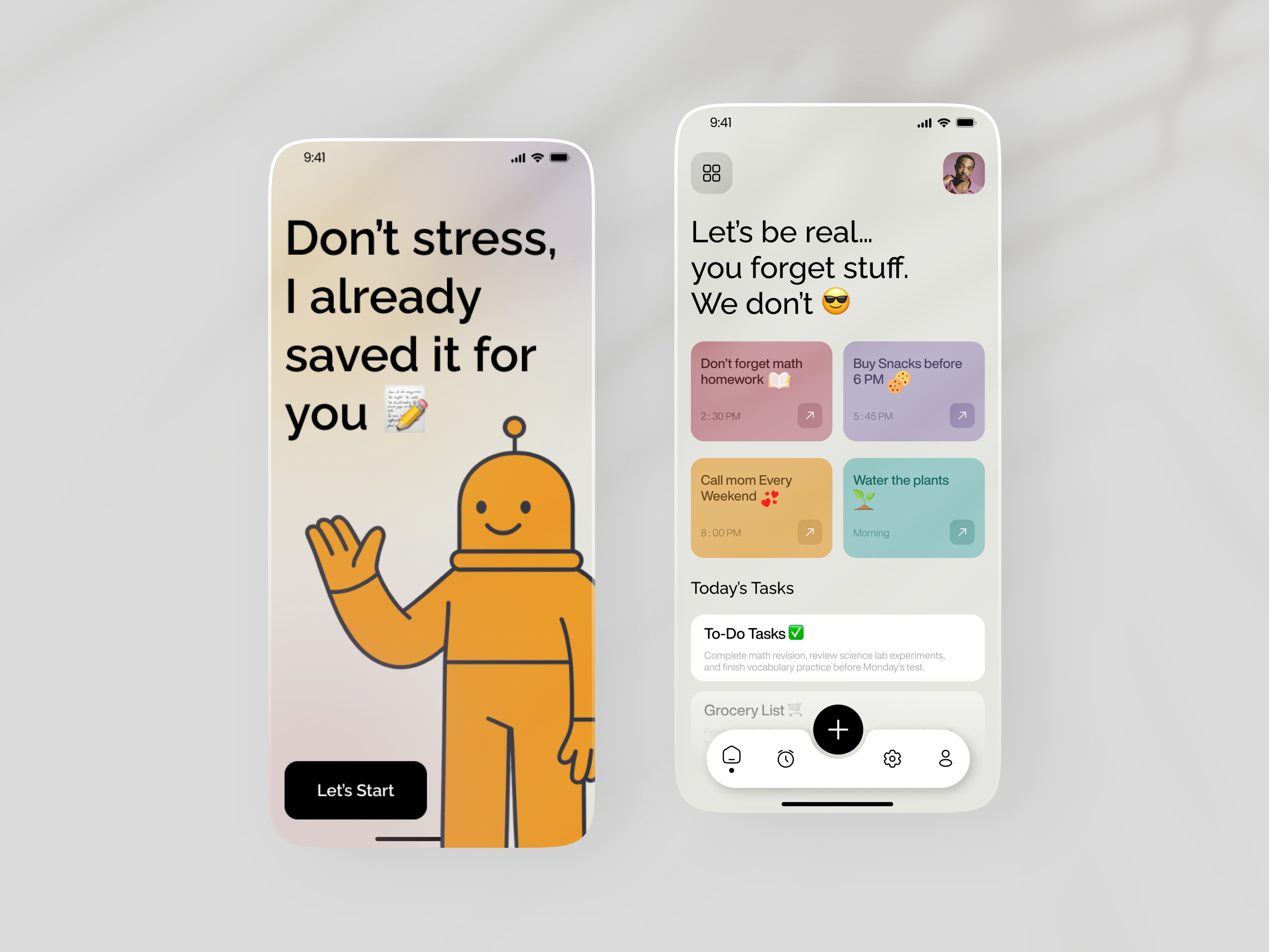 Smart Note & Reminder App UI assistant branding clean ui collaborative crm daily ui minimal notes notesapp planner productivity reminder sticky notes task app task list todo app tracking ui ux design web3
