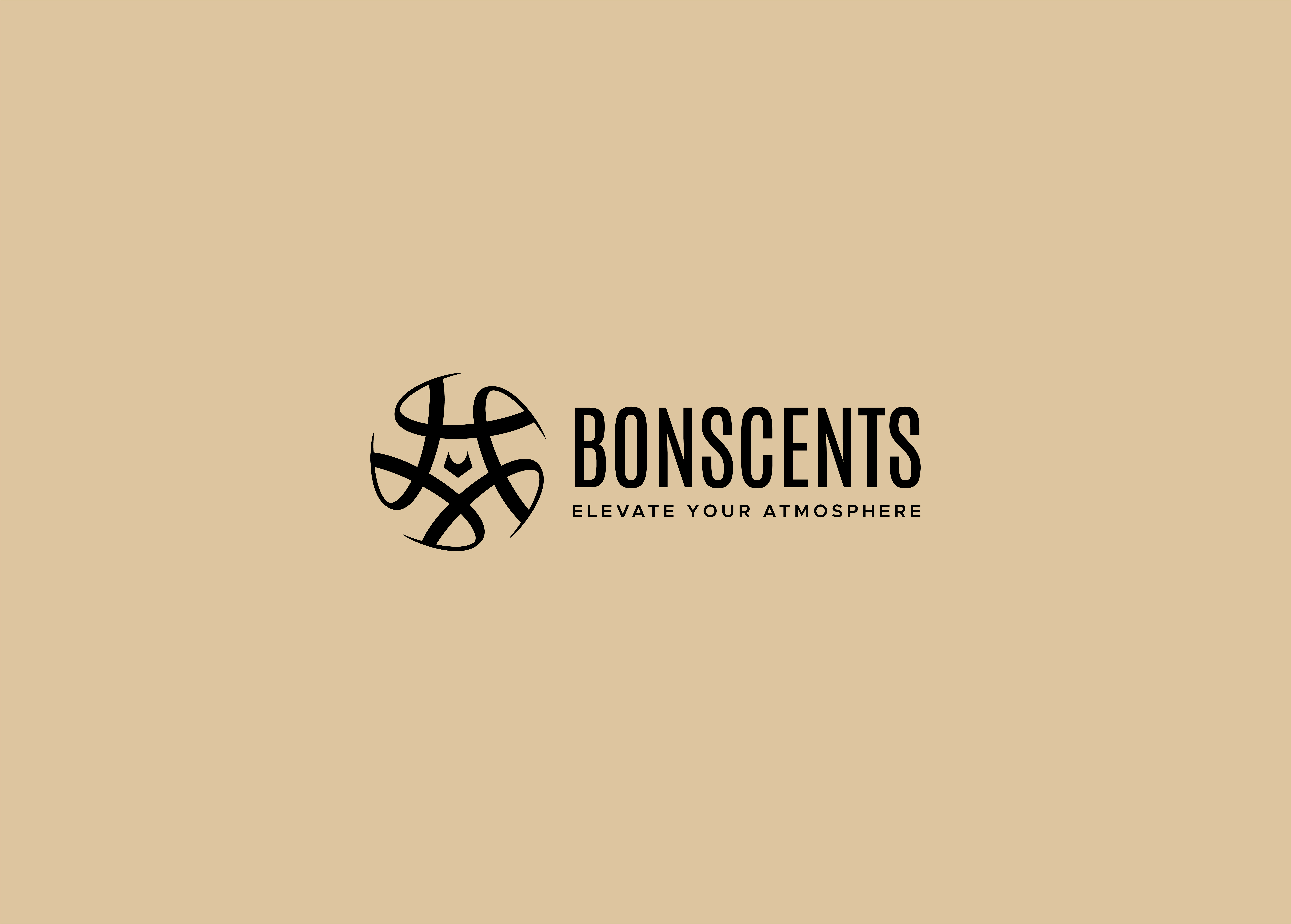 Bonscents- Modern Scent Logo for Fragrance/Perfume Brand. bonscents branding cosmetic logo fashion logo fragrance brand graphic design logo logotype luxury logo minimal logo modern logo modern scent logo munpixel perfume logo premium logo design scent branding scentlogo visual identity