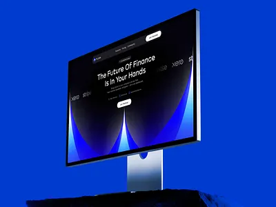 Fluxa - Intelligent Financial Platform branding dark theme design fintech graphic design illustration logo ui ux web website