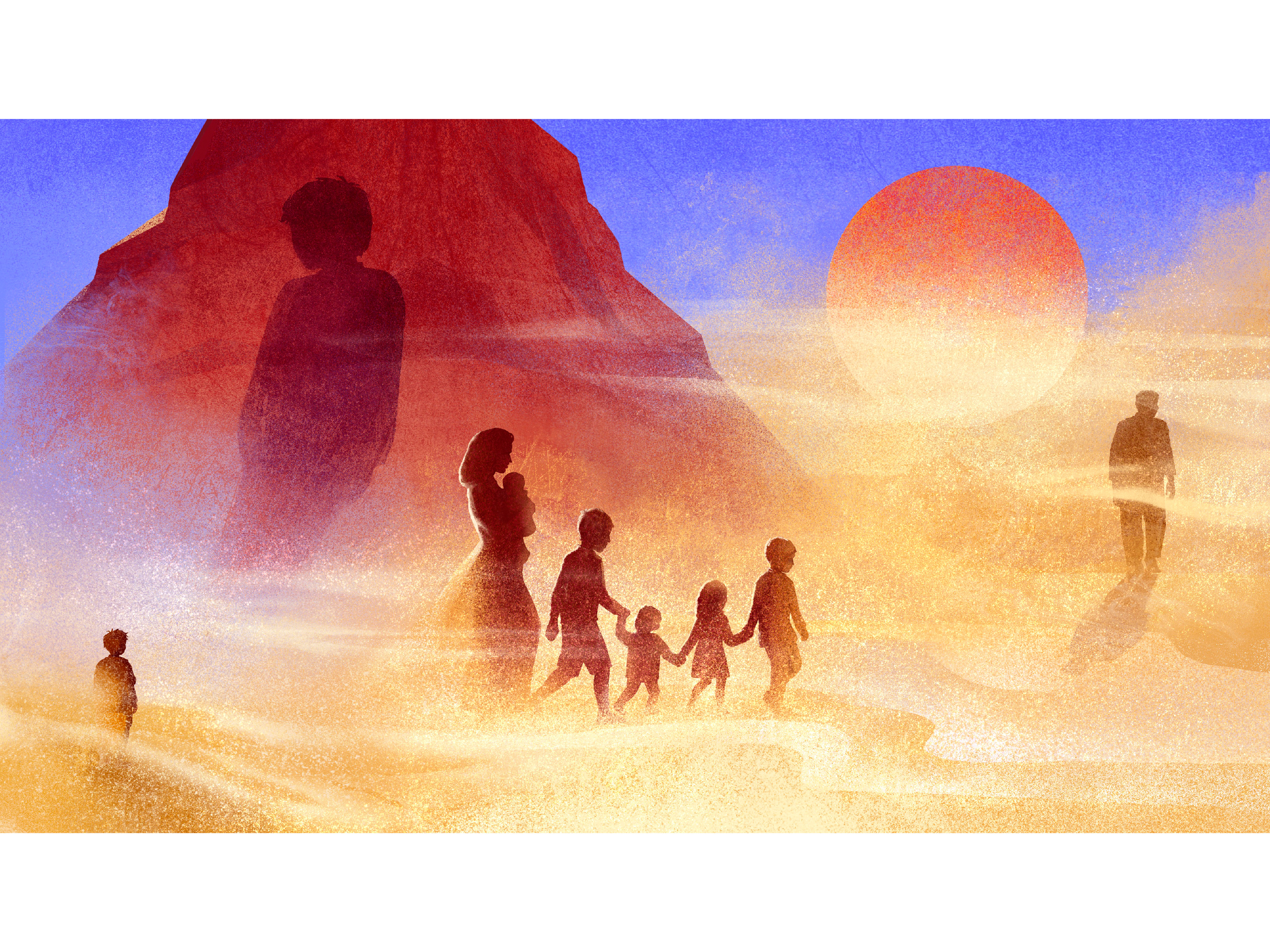 The Long Game of Becoming | Biographical Illustration Series